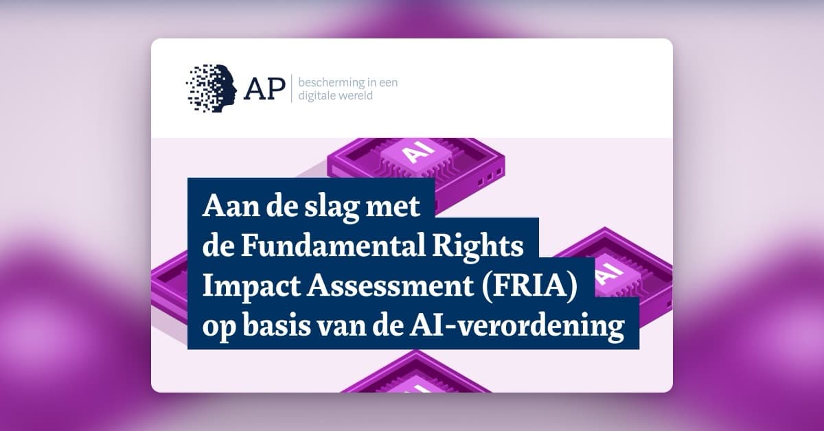 De FRIA voor AI-systemen: wat gemeenten moeten weten